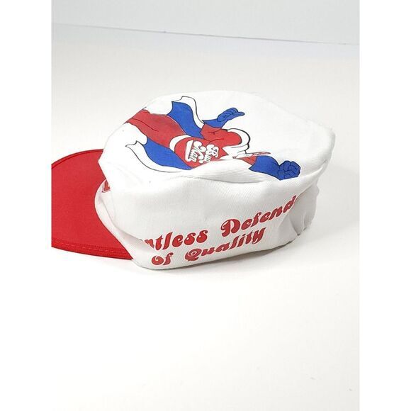 Vintage Budweiser Beer Bud Man Dauntless Defender of Quality Painters Hat‎ Cap - Picture 4 of 8